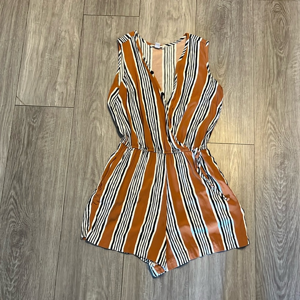 Striped Romper